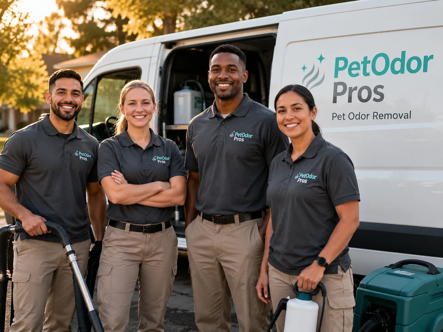Pet Odor Removal team serving Red Oak, OK